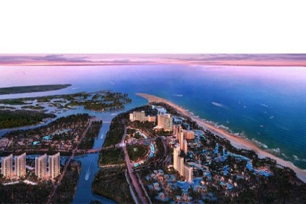三亚海棠湾四季酒店项目提供上海松夏橡胶软接头